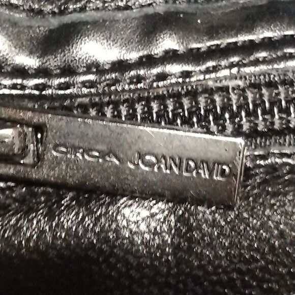 Circa Joan & David Knee High Black Leather Riding Boots Zip Up Women's Sz 8.5 M - Picture 13 of 14